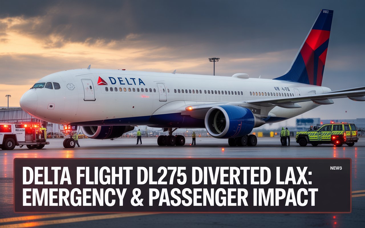 Delta Flight DL275 Diverted LAX