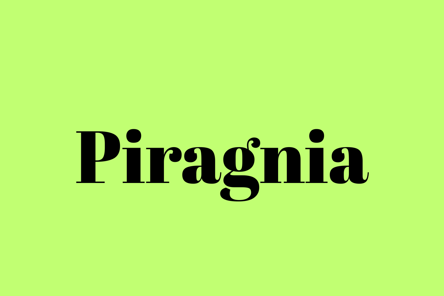 Piragnia